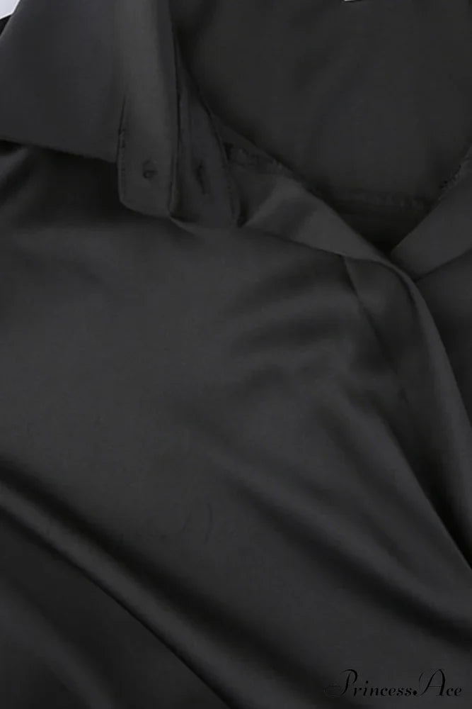 Cowl Neck Ruched Dress image 8
