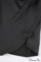 Cowl Neck Ruched Dress image 10