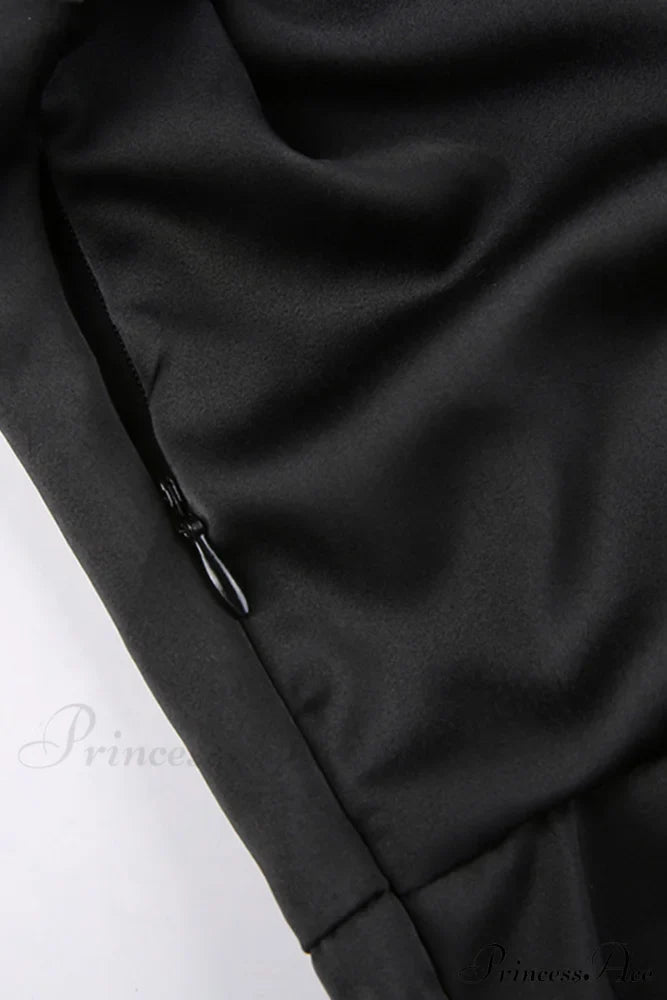 Cowl Neck Ruched Dress image 9