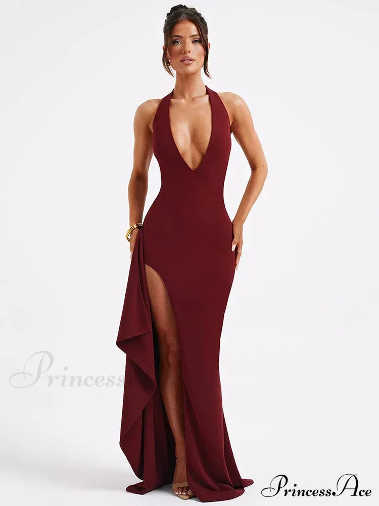 Crew Neck Graceful Vintage Ombre Dress image 6