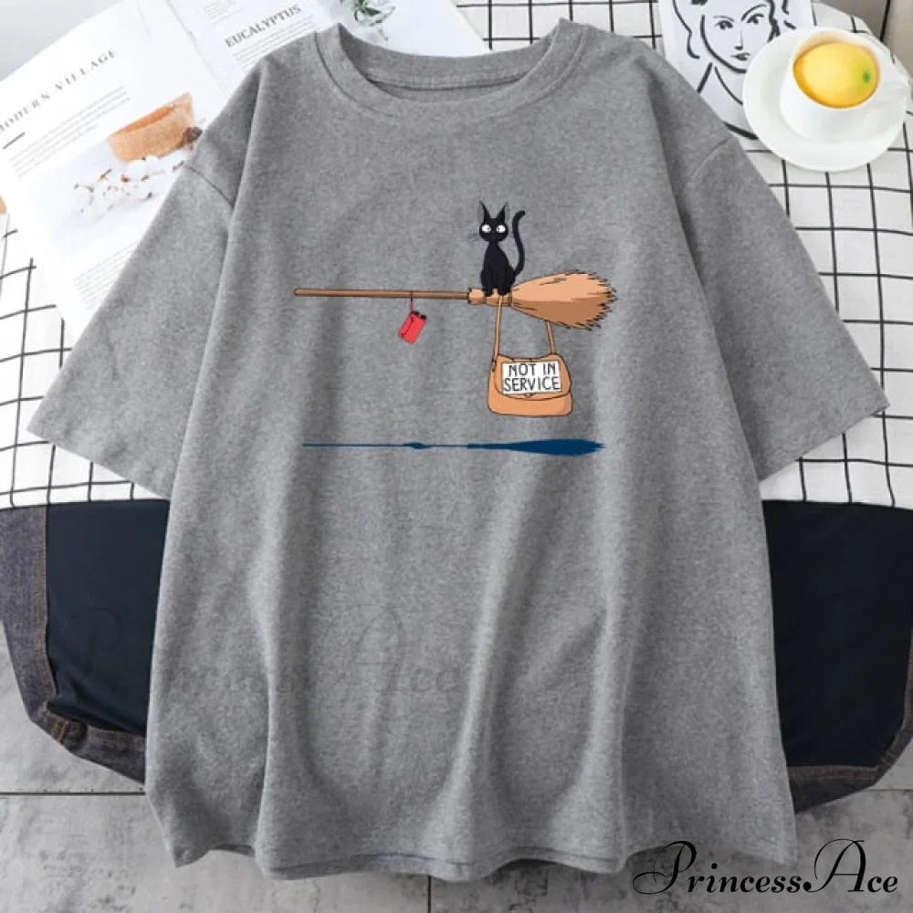 Crew Neck Vintage Loose T Shirts image 5