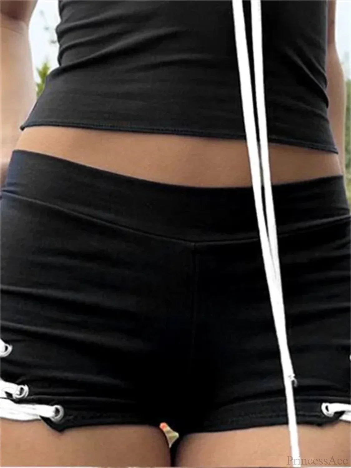 Criss-Cross Tie-Up HolLow Short image 6