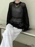 Crochet Long Sleeve Trendy Maxi Cover Up image 1