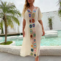 Crochet Women Beach Dress Cover Up image 1