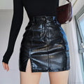 Crocodile Pattern High Waist Skirt image 7