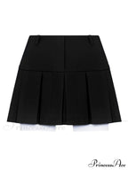 Cropped Blazer And Charming Pleated Mini Skirt Set image 8