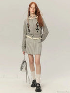Cropped Bow Aesthetic Cardigan image 6