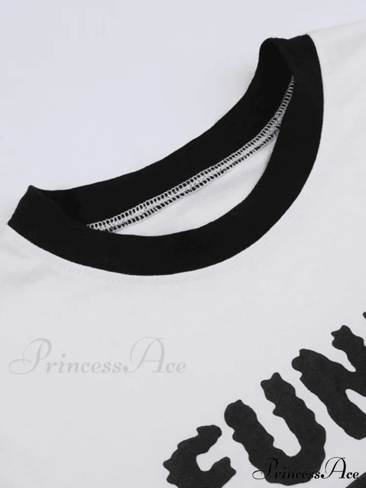 Cropped Patchwork Graceful Pu Crop Top image 4
