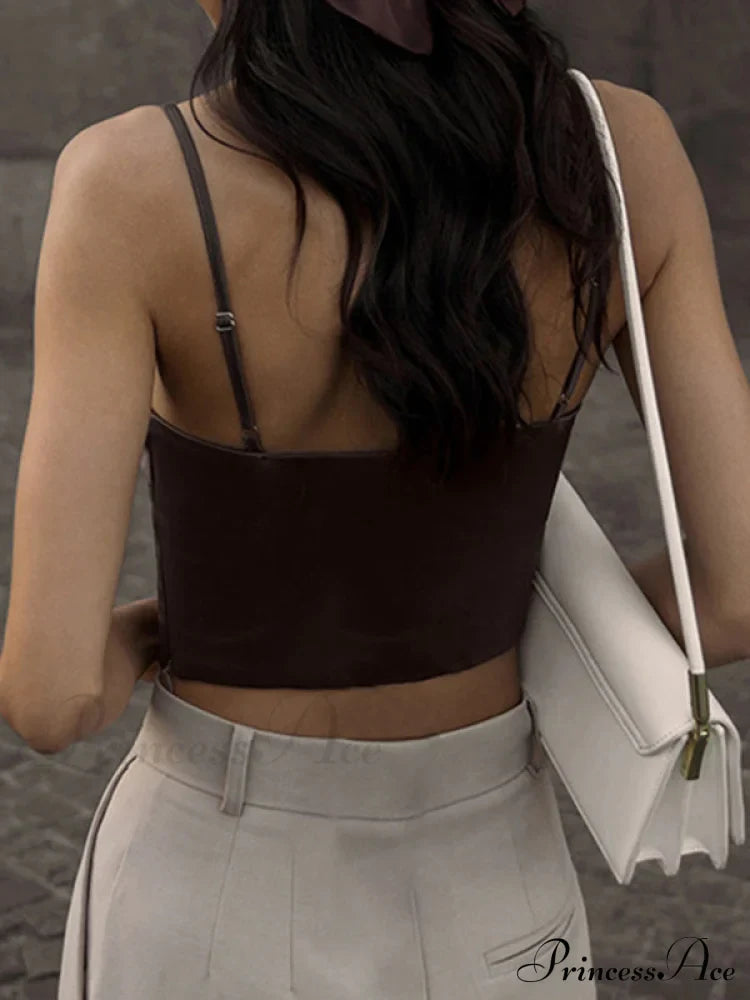 Cropped Sequin Graceful Halter Corset Top image 7