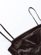 Cropped Sequin Graceful Halter Corset Top image 9