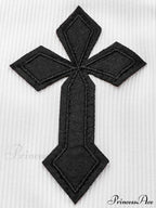 Gothic Printed Cross Mini Dress image 4