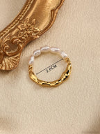 Cultured Pearl Decor Ring image 4