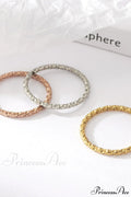 Custom Design Simple Three Pcs A Set Rings image 2