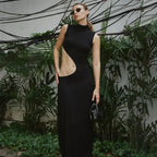 Cut Out Bodycon Tank Maxi Dress image 5