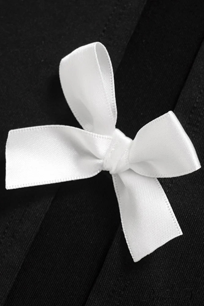 Cut Out Pack Hip Dress with Bow image 6