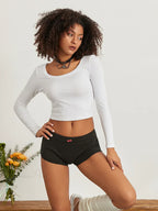 Cute Print Low Rise Lounge Short image 6
