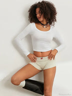 Cute Print Low Rise Lounge Short image 5