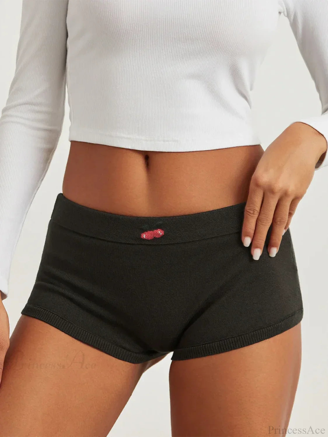 Cute Print Low Rise Lounge Short image 9