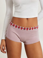 Cute Print Low Rise Lounge Short image 7