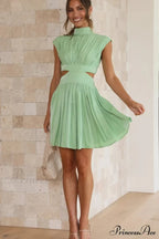 Cutout Waist Stylish Vacation Mini Dress image 17
