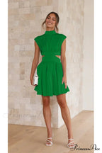 Cutout Waist Stylish Vacation Mini Dress image 20