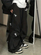Cyber Y2K Parachute Baggy Pants image 2