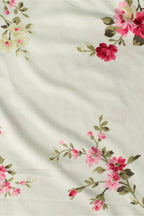 Slim V Neck Spaghetti Strap Maxi Floral Dress image 5