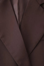 High-Waisted Button Blazer image 9