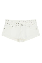 Y2K Hot Star Print Denim Shorts image 7