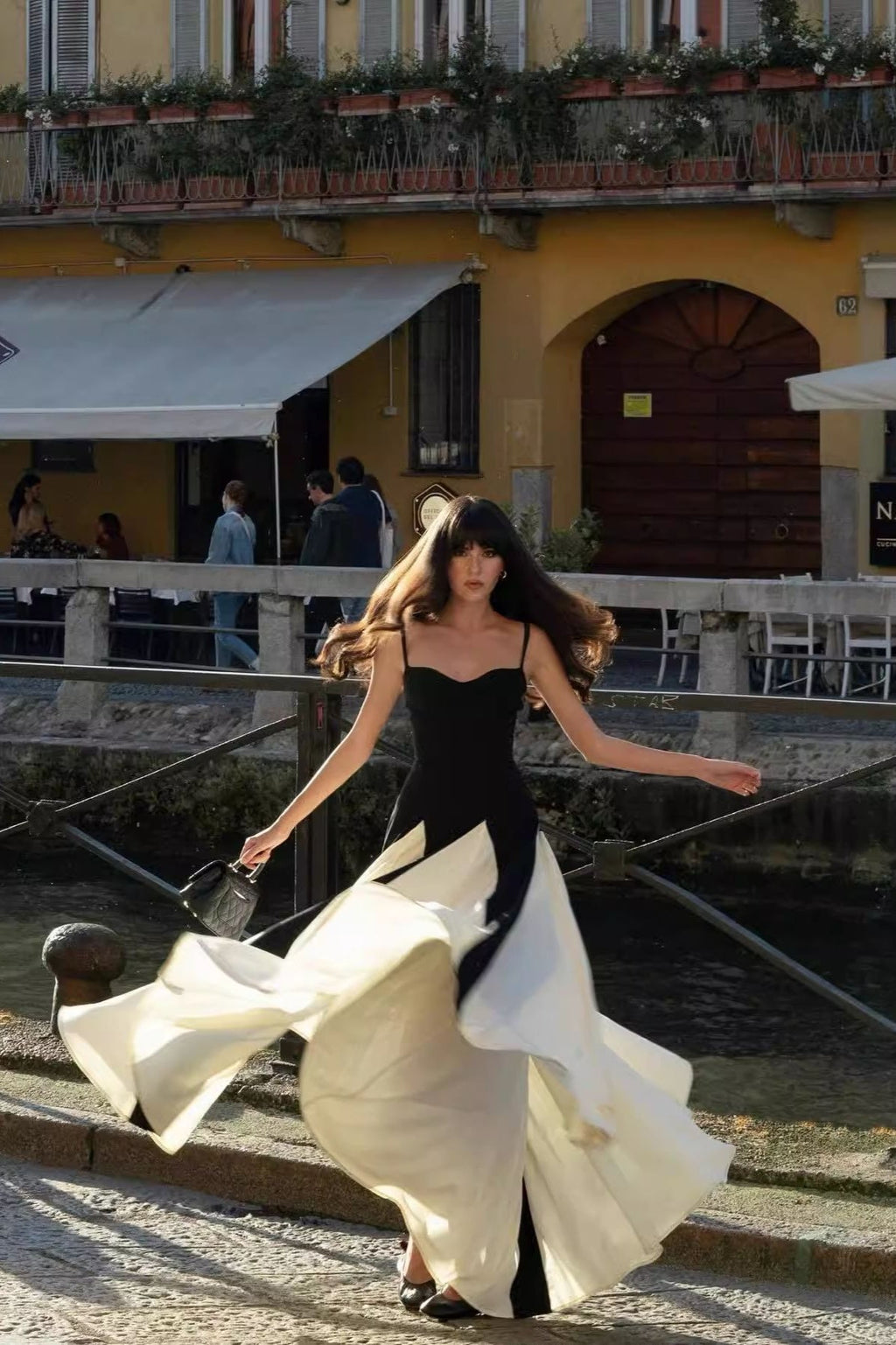 Colorblock Cami Maxi Dress image 4
