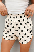 Polka Dot Stripe Casual Shorts image 1