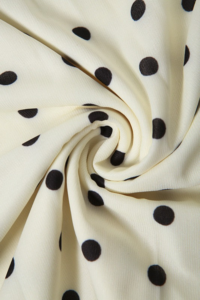 Solid Polka Dot High Waist Bodycon Skirt image 6