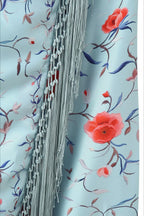 Halter Neck Printed Fringe Boho Dress image 5