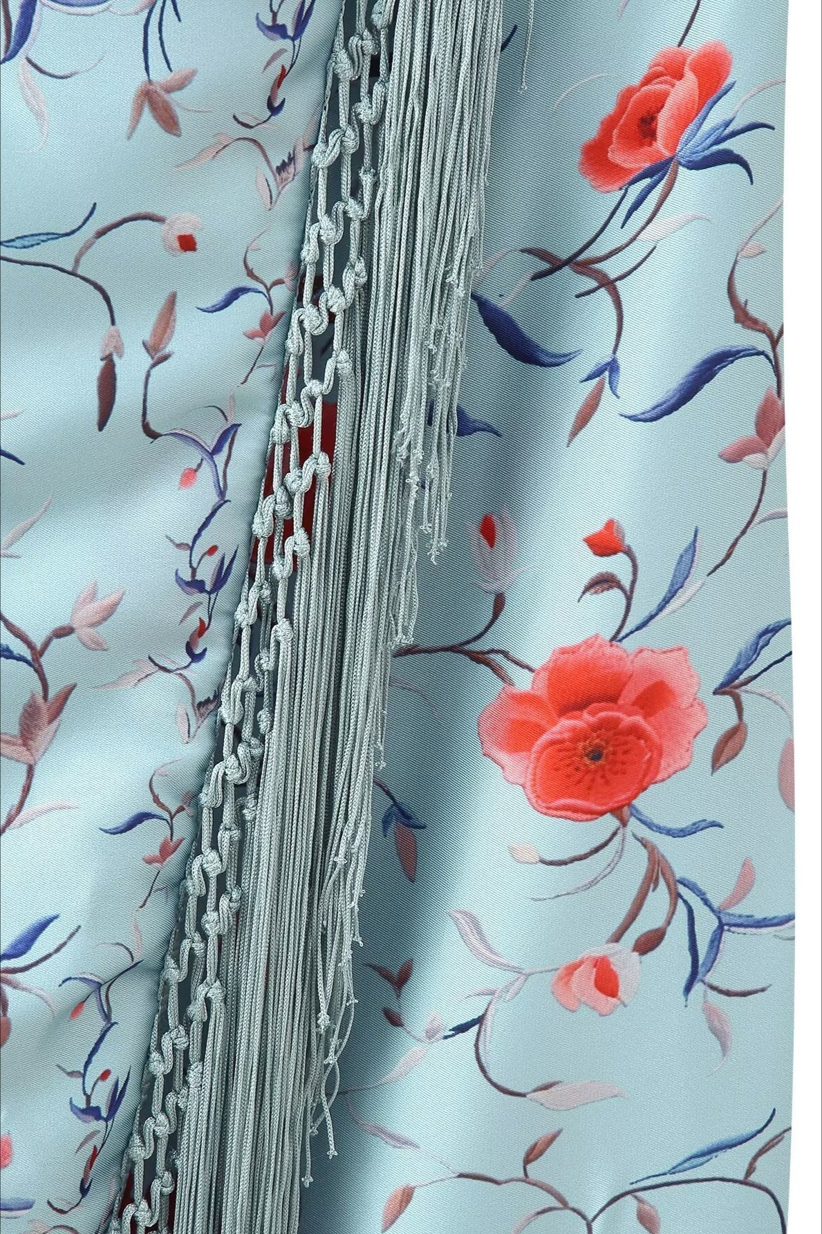 Halter Neck Printed Fringe Boho Dress image 5