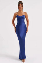 Back Tie Spaghetti Strap Formal Dress image 8