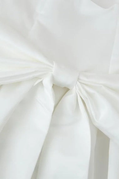 Bow Spaghetti Strap Party Cocktail Dress image 7
