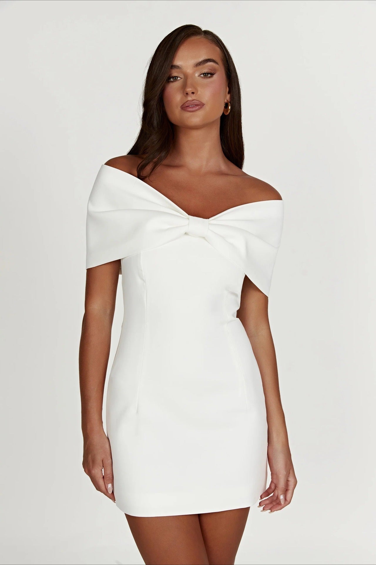 Off-the-shoulder Bodycon Cocktail Dress image 2