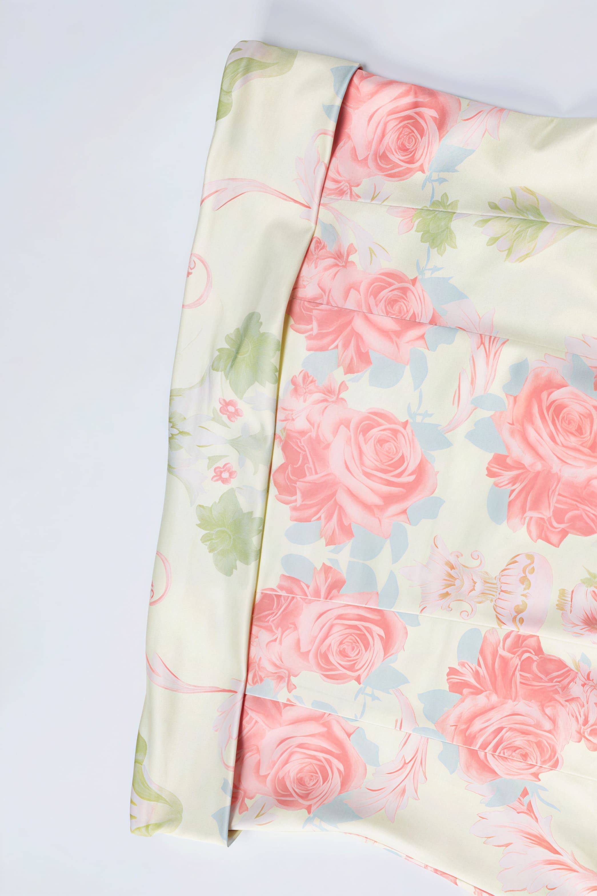 Fresh Floral Print Bandeau Bodycon Mini Dress image 6