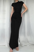 Twist Front Bodycon Maxi Dress image 1