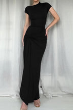 Twist Front Bodycon Maxi Dress image 1
