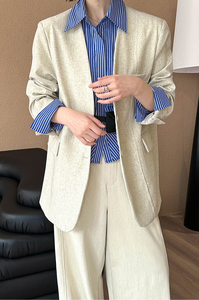 Casual V-Neck Blazer image 5