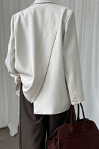 Split Back Relaxed Fit Blazer image 2