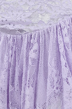Eyelash Lace Spaghetti Strap Mini Dress image 3