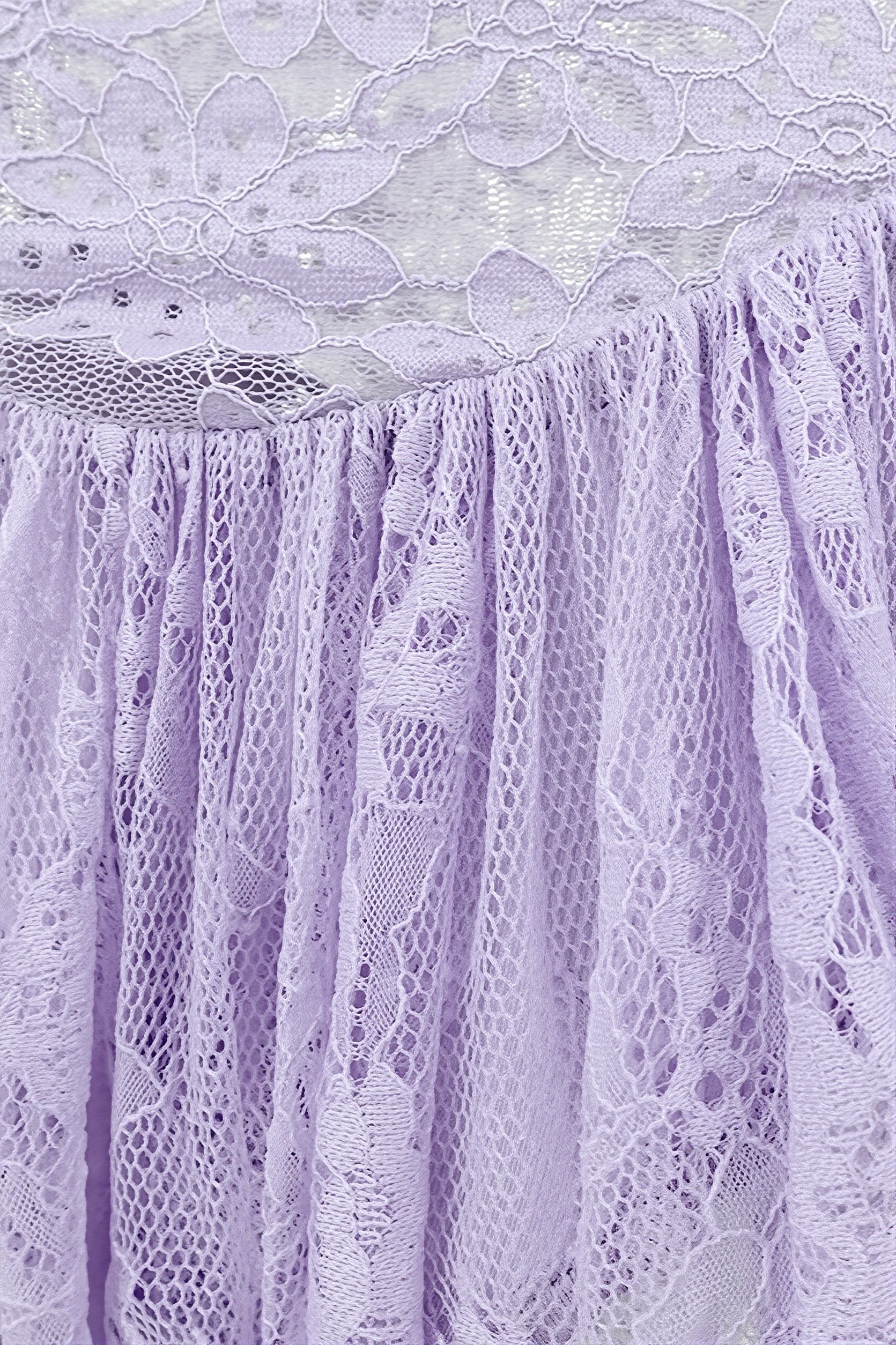 Eyelash Lace Spaghetti Strap Mini Dress image 3