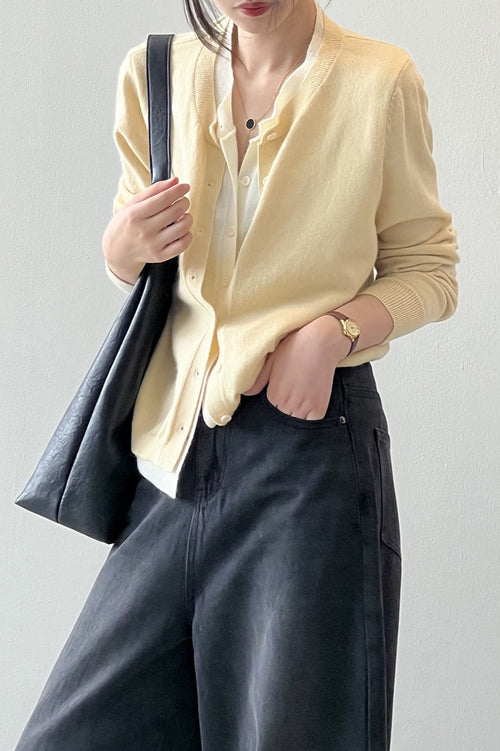 Color Block Layered Cardigan image 2