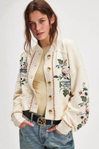 Embroidered Floral Cardigan image 1