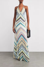Placement Print Bodycon Boho Dress image 3