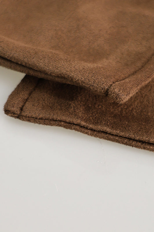 Vintage Brown Belted Long Coat image 6