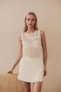 Hollow Out Knit Vacation Cover Up image 1