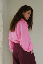 Fashion Solid Loose Casual Commuter Blouse image 16